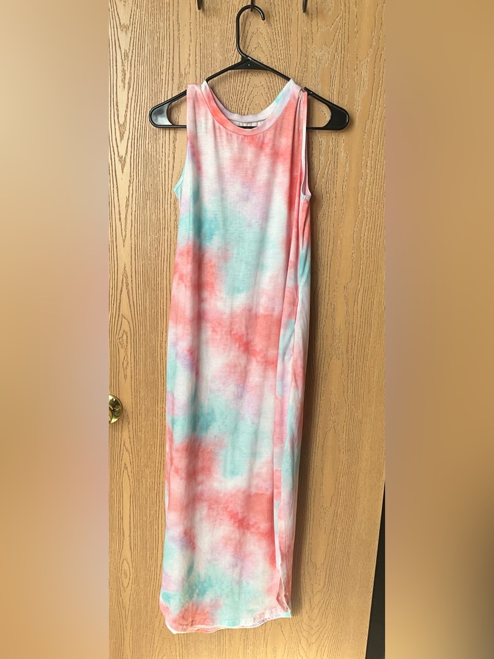 Cute TYE- Dye Summer Dress with Pockets